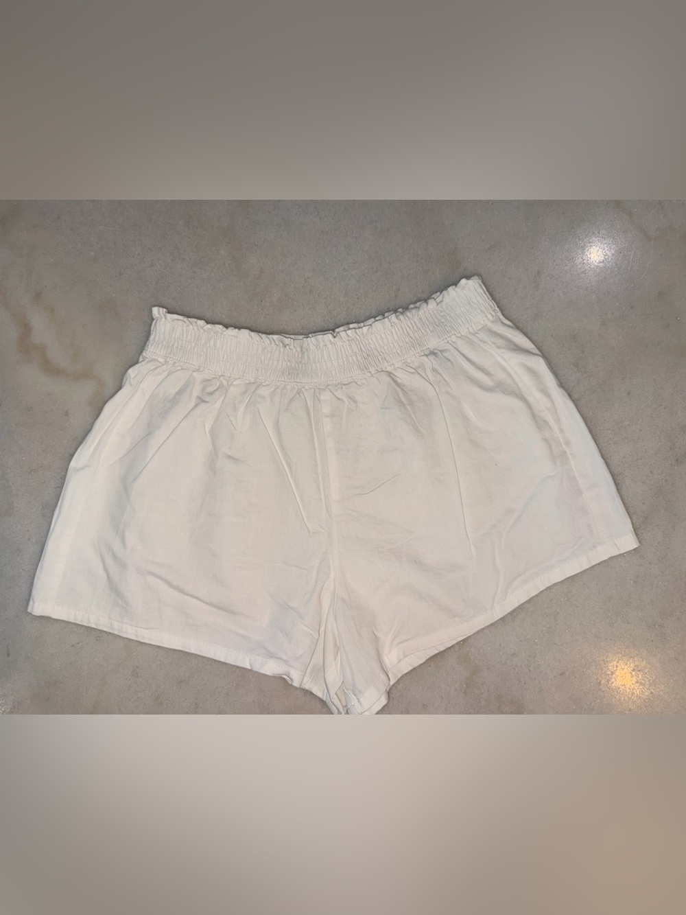 Women Linen Shorts Size S/M